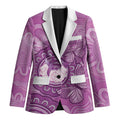 Australia Lupus Awareness Month Personalised Blazer Warrior Purple Ribbon Butterflies Indigenous Art
