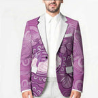 Australia Lupus Awareness Month Personalised Blazer Warrior Purple Ribbon Butterflies Indigenous Art