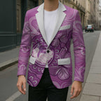 Australia Lupus Awareness Month Personalised Blazer Warrior Purple Ribbon Butterflies Indigenous Art