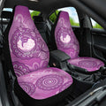 Australia Lupus Awareness Month Personalised Car Seat Cover Warrior Purple Ribbon Butterflies Indigenous Art