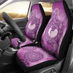 Australia Lupus Awareness Month Personalised Car Seat Cover Warrior Purple Ribbon Butterflies Indigenous Art