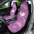 Australia Lupus Awareness Month Personalised Car Seat Cover Warrior Purple Ribbon Butterflies Indigenous Art