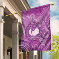 Australia Lupus Awareness Month Personalised Garden Flag Warrior Purple Ribbon Butterflies Indigenous Art