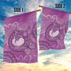 Australia Lupus Awareness Month Personalised Garden Flag Warrior Purple Ribbon Butterflies Indigenous Art