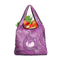 Australia Lupus Awareness Month Personalised Grocery Bag Warrior Purple Ribbon Butterflies Indigenous Art