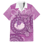 Australia Lupus Awareness Month Personalised Hawaiian Shirt Warrior Purple Ribbon Butterflies Indigenous Art
