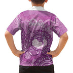 Australia Lupus Awareness Month Personalised Hawaiian Shirt Warrior Purple Ribbon Butterflies Indigenous Art