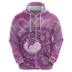 Australia Lupus Awareness Month Personalised Hoodie Warrior Purple Ribbon Butterflies Indigenous Art