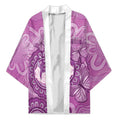 Australia Lupus Awareness Month Personalised Kimono Warrior Purple Ribbon Butterflies Indigenous Art
