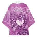 Australia Lupus Awareness Month Personalised Kimono Warrior Purple Ribbon Butterflies Indigenous Art