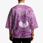 Australia Lupus Awareness Month Personalised Kimono Warrior Purple Ribbon Butterflies Indigenous Art