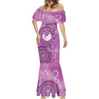 Australia Lupus Awareness Month Personalised Mermaid Dress Warrior Purple Ribbon Butterflies Indigenous Art