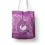 Australia Lupus Awareness Month Personalised Tote Bag Warrior Purple Ribbon Butterflies Indigenous Art