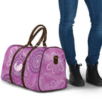 Australia Lupus Awareness Month Personalised Travel Bag Warrior Purple Ribbon Butterflies Indigenous Art