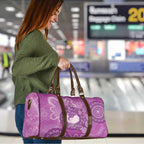 Australia Lupus Awareness Month Personalised Travel Bag Warrior Purple Ribbon Butterflies Indigenous Art