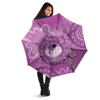 Australia Lupus Awareness Month Personalised Umbrella Warrior Purple Ribbon Butterflies Indigenous Art