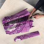 Australia Lupus Awareness Month Personalised Umbrella Warrior Purple Ribbon Butterflies Indigenous Art