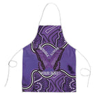 Australia Lupus Awareness Month Personalised Apron Butterfly Purple Ribbon Invisible Illness Indigenous Art