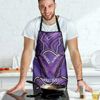 Australia Lupus Awareness Month Personalised Apron Butterfly Purple Ribbon Invisible Illness Indigenous Art