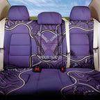 Australia Lupus Awareness Month Personalised Back Car Seat Cover Butterfly Purple Ribbon Invisible Illness Indigenous Art