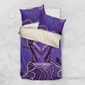 Australia Lupus Awareness Month Personalised Bedding Set Butterfly Purple Ribbon Invisible Illness Indigenous Art