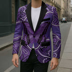 Australia Lupus Awareness Month Personalised Blazer Butterfly Purple Ribbon Invisible Illness Indigenous Art