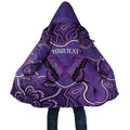 Australia Lupus Awareness Month Personalised Cloak Butterfly Purple Ribbon Invisible Illness Indigenous Art