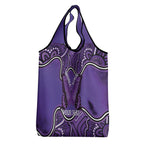 Australia Lupus Awareness Month Personalised Grocery Bag Butterfly Purple Ribbon Invisible Illness Indigenous Art