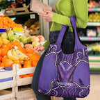 Australia Lupus Awareness Month Personalised Grocery Bag Butterfly Purple Ribbon Invisible Illness Indigenous Art