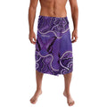 Australia Lupus Awareness Month Personalised Lavalava Butterfly Purple Ribbon Invisible Illness Indigenous Art
