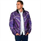 Australia Lupus Awareness Month Personalised Padded Jacket Butterfly Purple Ribbon Invisible Illness Indigenous Art
