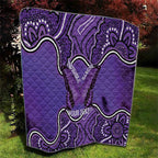 Australia Lupus Awareness Month Personalised Quilt Butterfly Purple Ribbon Invisible Illness Indigenous Art