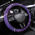 Australia Lupus Awareness Month Steering Wheel Cover Butterfly Purple Ribbon Invisible Illness Indigenous Art