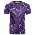 Australia Lupus Awareness Month Personalised T Shirt Butterfly Purple Ribbon Invisible Illness Indigenous Art