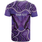 Australia Lupus Awareness Month Personalised T Shirt Butterfly Purple Ribbon Invisible Illness Indigenous Art