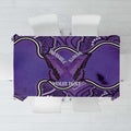 Australia Lupus Awareness Month Personalised Tablecloth Butterfly Purple Ribbon Invisible Illness Indigenous Art