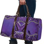 Australia Lupus Awareness Month Personalised Travel Bag Butterfly Purple Ribbon Invisible Illness Indigenous Art