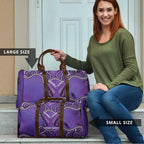 Australia Lupus Awareness Month Personalised Travel Bag Butterfly Purple Ribbon Invisible Illness Indigenous Art