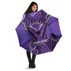Australia Lupus Awareness Month Personalised Umbrella Butterfly Purple Ribbon Invisible Illness Indigenous Art