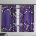 Australia Lupus Awareness Month Personalised Window Curtain Butterfly Purple Ribbon Invisible Illness Indigenous Art