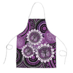 Australia Indigenous Butterflies Personalised Apron Lupus Awareness Purple Ribbon Aboriginal Art