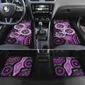 Australia Indigenous Butterflies Personalised Car Mats Lupus Awareness Purple Ribbon Aboriginal Art