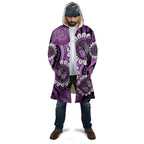 Australia Indigenous Butterflies Personalised Cloak Lupus Awareness Purple Ribbon Aboriginal Art