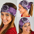 Australia Indigenous Butterflies Personalised Neck Gaiter Lupus Awareness Purple Ribbon Aboriginal Art