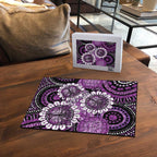 Australia Indigenous Butterflies Personalised Puzzle Lupus Awareness Purple Ribbon Aboriginal Art