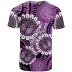 Australia Indigenous Butterflies Personalised T Shirt Lupus Awareness Purple Ribbon Aboriginal Art