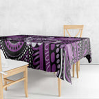 Australia Indigenous Butterflies Personalised Tablecloth Lupus Awareness Purple Ribbon Aboriginal Art