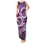 Australia Indigenous Butterflies Personalised Tank Maxi Dress Lupus Awareness Purple Ribbon Aboriginal Art