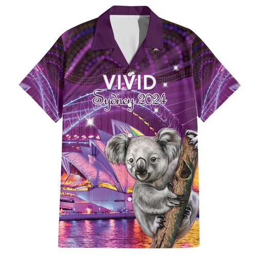Vivid Sydney Australia Hawaiian Shirt Humanity Aussie Koala Fanciful Light