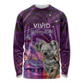Vivid Sydney Australia Long Sleeve Shirt Humanity Aussie Koala Fanciful Light
